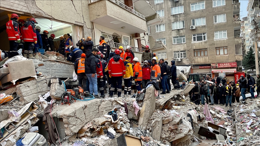 3.432 Orang Tewas 21.103 Lainnya Terluka Akibat Gempa Kuat Yang Mengguncang Selatan Turki